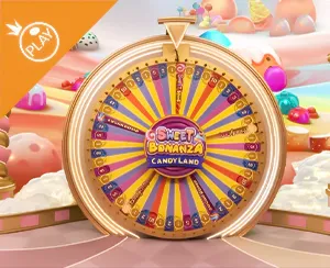 Sweet Bonanza CandyLand game show screenshot
