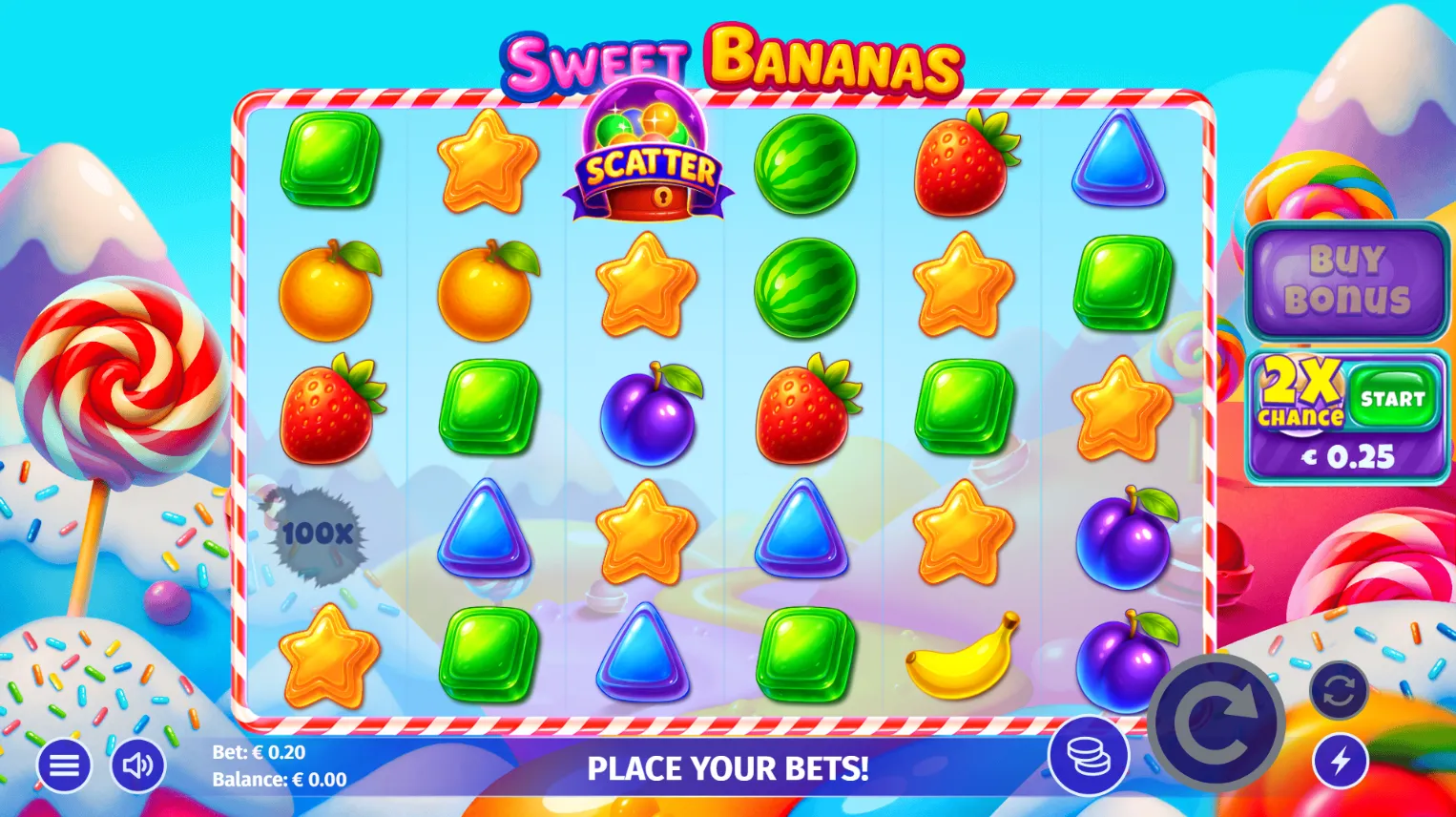 Slot Sweet Bananas di Axolotl Games